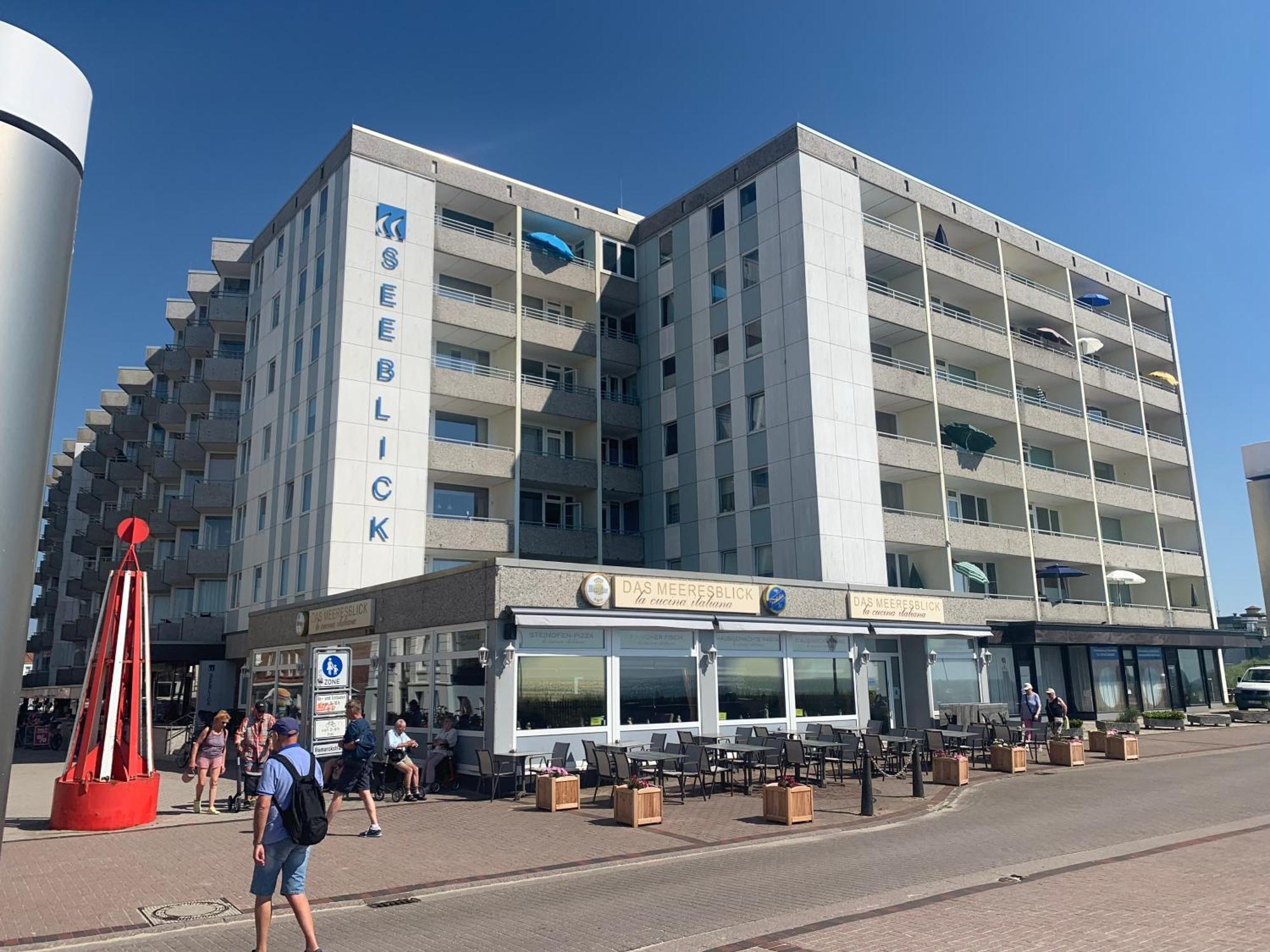Strandblick Im Haus Seeblick Bismarckstrasse Боркум Экстерьер фото